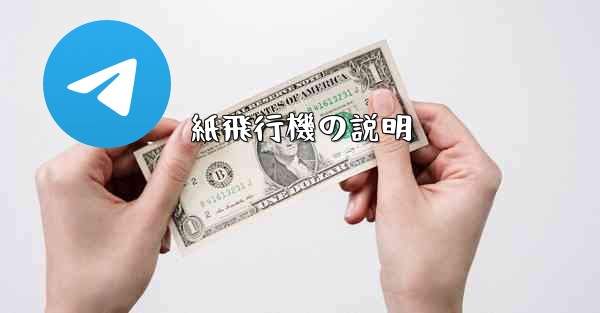 紙飛行機の説明