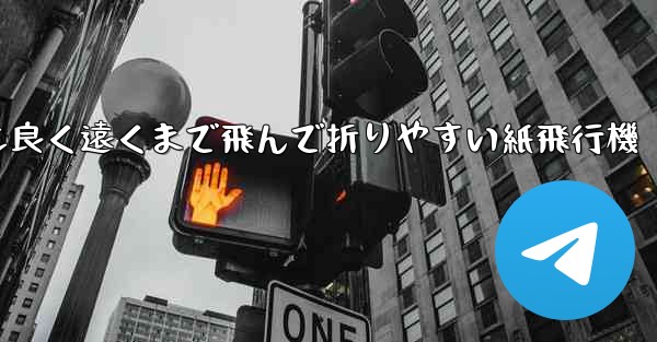 見た目も良く遠くまで飛んで折りやすい紙飛行機