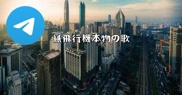 紙飛行機本物の歌