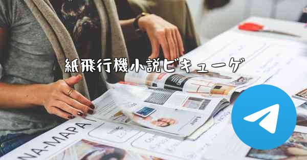 紙飛行機小説ビキューゲ