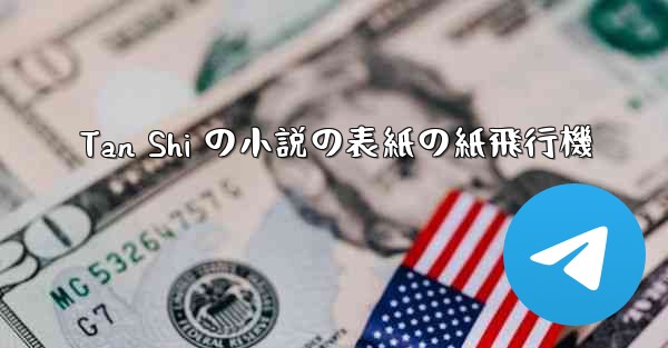 Tan Shi の小説の表紙の紙飛行機