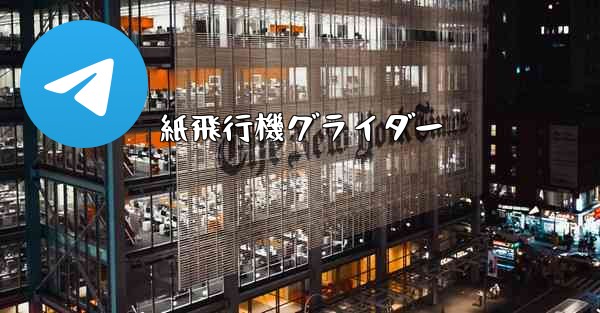 紙飛行機グライダー