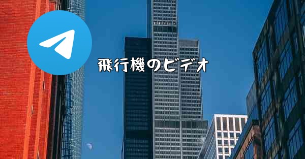 飛行機のビデオ