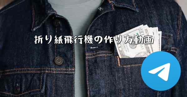 折り紙飛行機の作り方動画