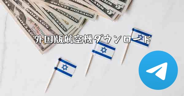 外国版航空機ダウンロード