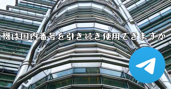 紙飛行機は国内番号を引き続き使用できますか