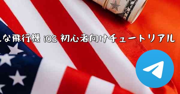 シンプルな飛行機 iOS 初心者向けチュートリアル