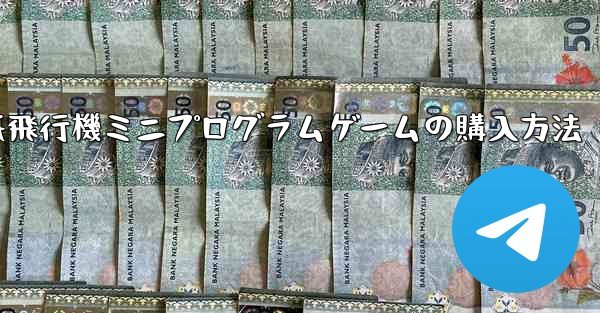 紙飛行機ミニプログラムゲームの購入方法