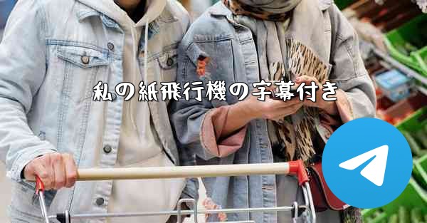 私の紙飛行機の字幕付き