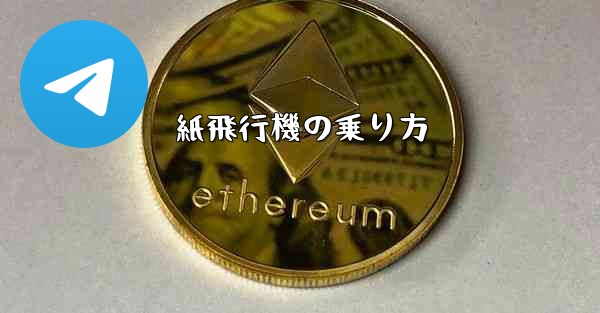 紙飛行機の乗り方