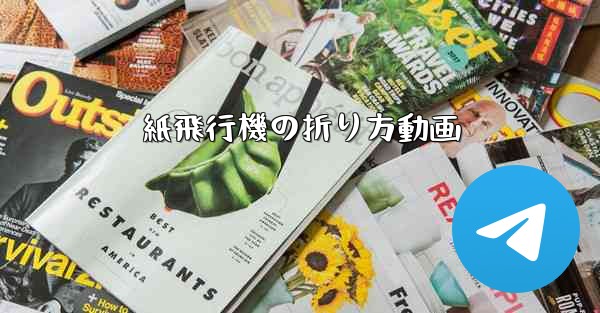 紙飛行機の折り方動画