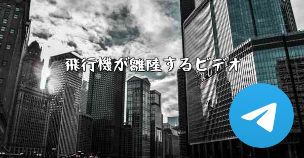 飛行機が離陸するビデオ
