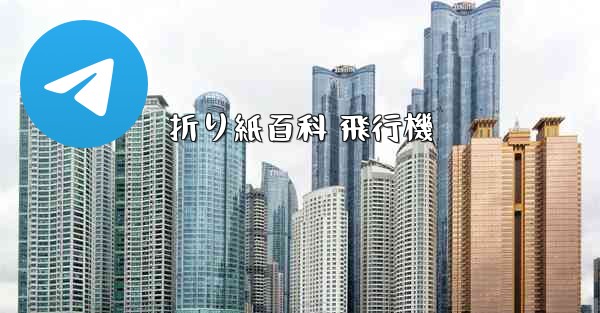 折り紙百科 飛行機