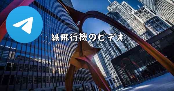 紙飛行機のビデオ