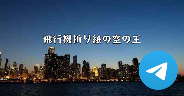 飛行機折り紙の空の王