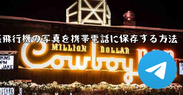 紙飛行機の写真を携帯電話に保存する方法