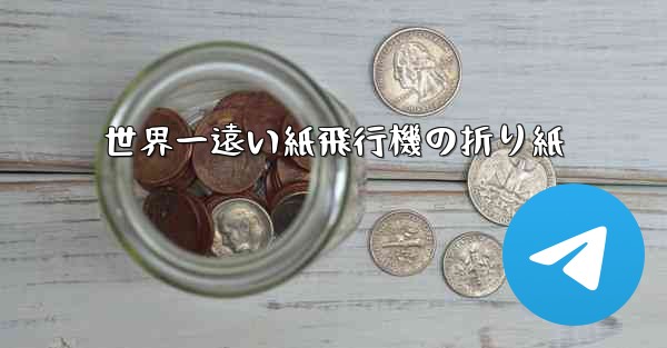 世界一遠い紙飛行機の折り紙