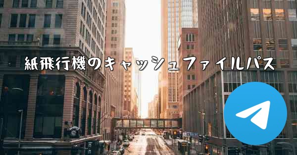 紙飛行機のキャッシュファイルパス