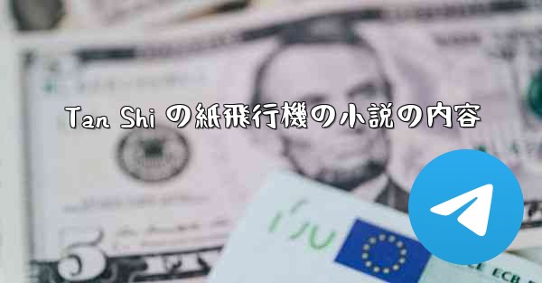 Tan Shi の紙飛行機の小説の内容