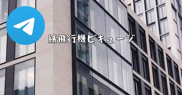 紙飛行機ビキュージ