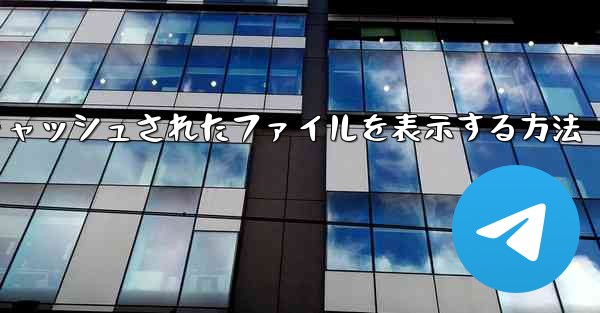 紙飛行機でキャッシュされたファイルを表示する方法