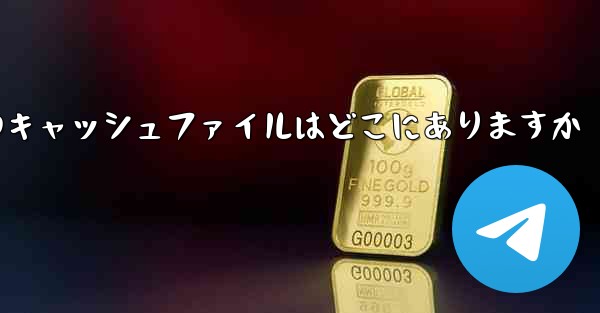 Mobile Paper Planeのキャッシュファイルはどこにありますか